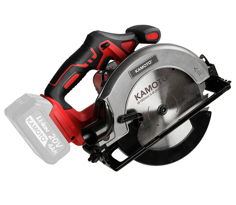 Fierăstrău circular cu acumulator (fara bat) KAMOTO CSB190 190mm 20V photo