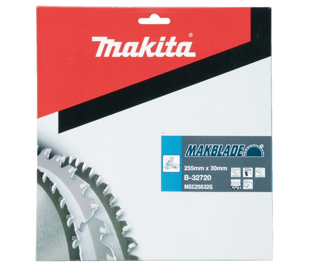 Пильный диск MAKITA Makblade B-32720 255мм 1.8мм Дерево photo 0