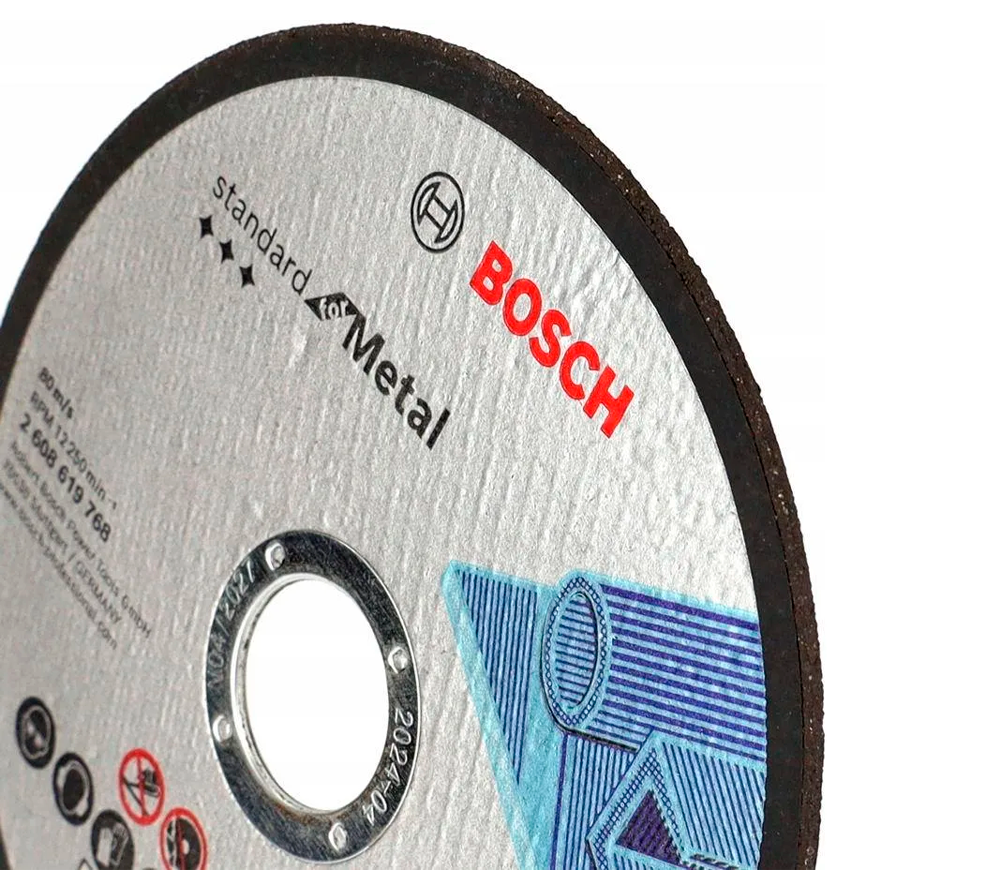 Disc de tăiat abraziv BOSCH Standard 2608626116 125mm 1mm photo 3