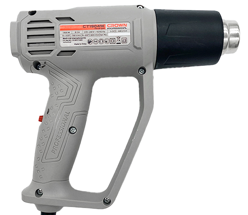 Suflantă de aer cald CROWN CT19041K 1800w 600°C photo 0