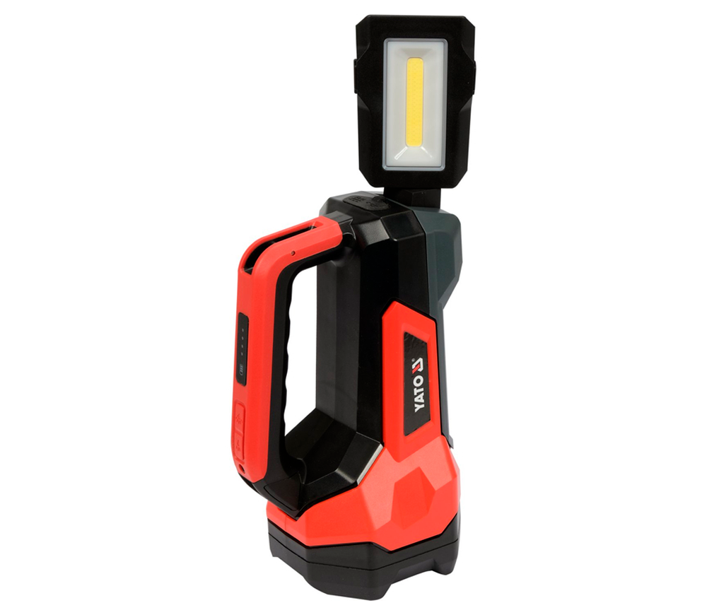 Proiector reîncărcabil YATO YT08548 600/1000lm Li-Ion încorporat photo 3