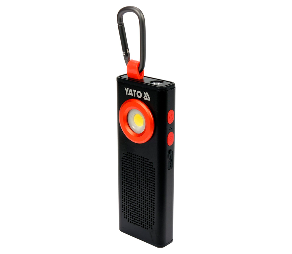 Lanternă reîncărcabilă cu boxă Bluetooth YATO YT08557 500lm photo 0