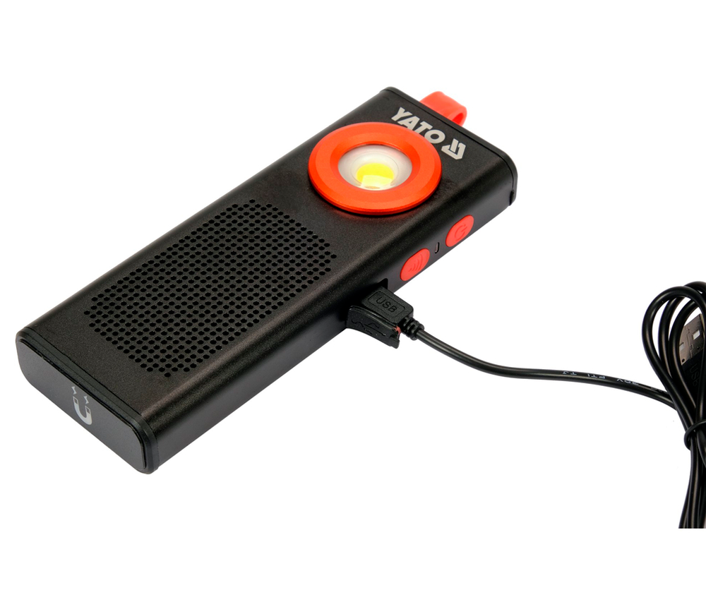 Lanternă reîncărcabilă cu boxă Bluetooth YATO YT08557 500lm photo 3