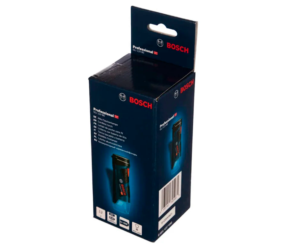 Фонарь строительный аккумуляторный BOSCH Bosch GLI 12V-80 (Solo) 80лм 12В photo 0