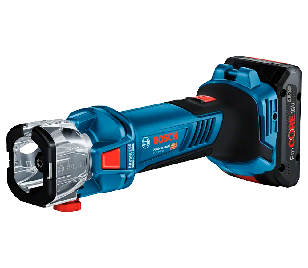 Freză rotativă pentru gips-carton BOSCH GCU 18V-30 (Solo) 18V photo 0
