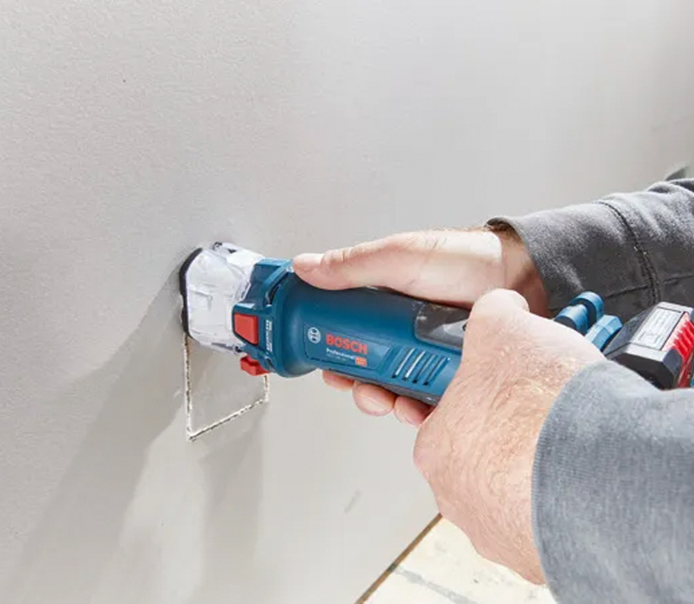 Freză rotativă pentru gips-carton BOSCH GCU 18V-30 (Solo) 18V photo 2