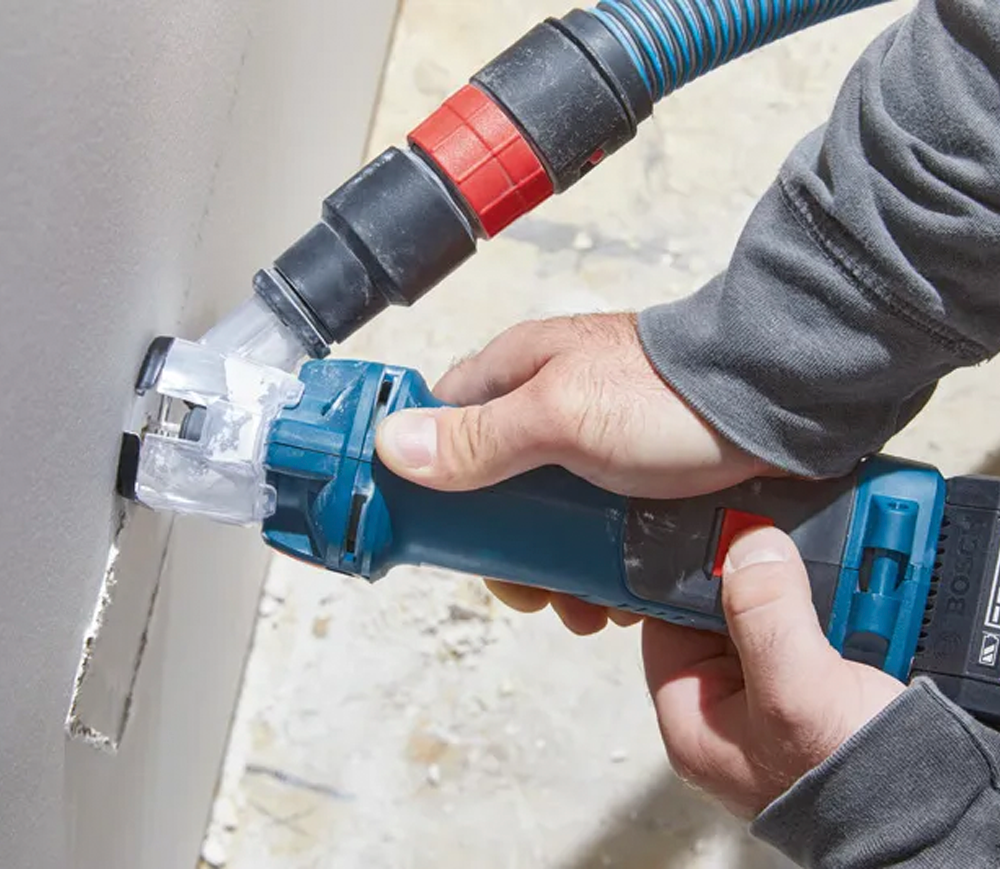 Freză rotativă pentru gips-carton BOSCH GCU 18V-30 (Solo) 18V photo 5