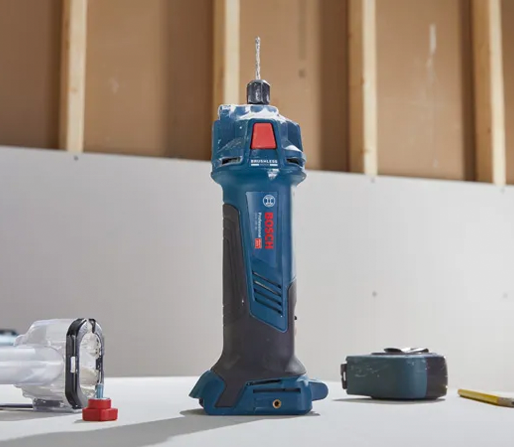 Freză rotativă pentru gips-carton BOSCH GCU 18V-30 (Solo) 18V photo 6