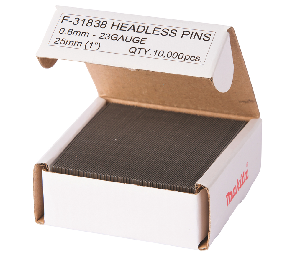 Cuie-pin Pentru lemn MAKITA F-31838  Ga23 10000buc. 25mm x 0.6mm photo 0