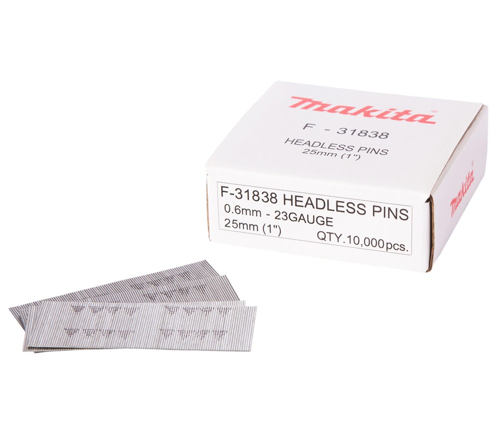 Cuie-pin Pentru lemn MAKITA F-31838  Ga23 10000buc. 25mm x 0.6mm photo