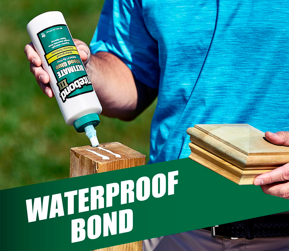 Adeziv pentru lemn PVA lichid Titebond III Ultimate Wood Glue 3.78L photo 4
