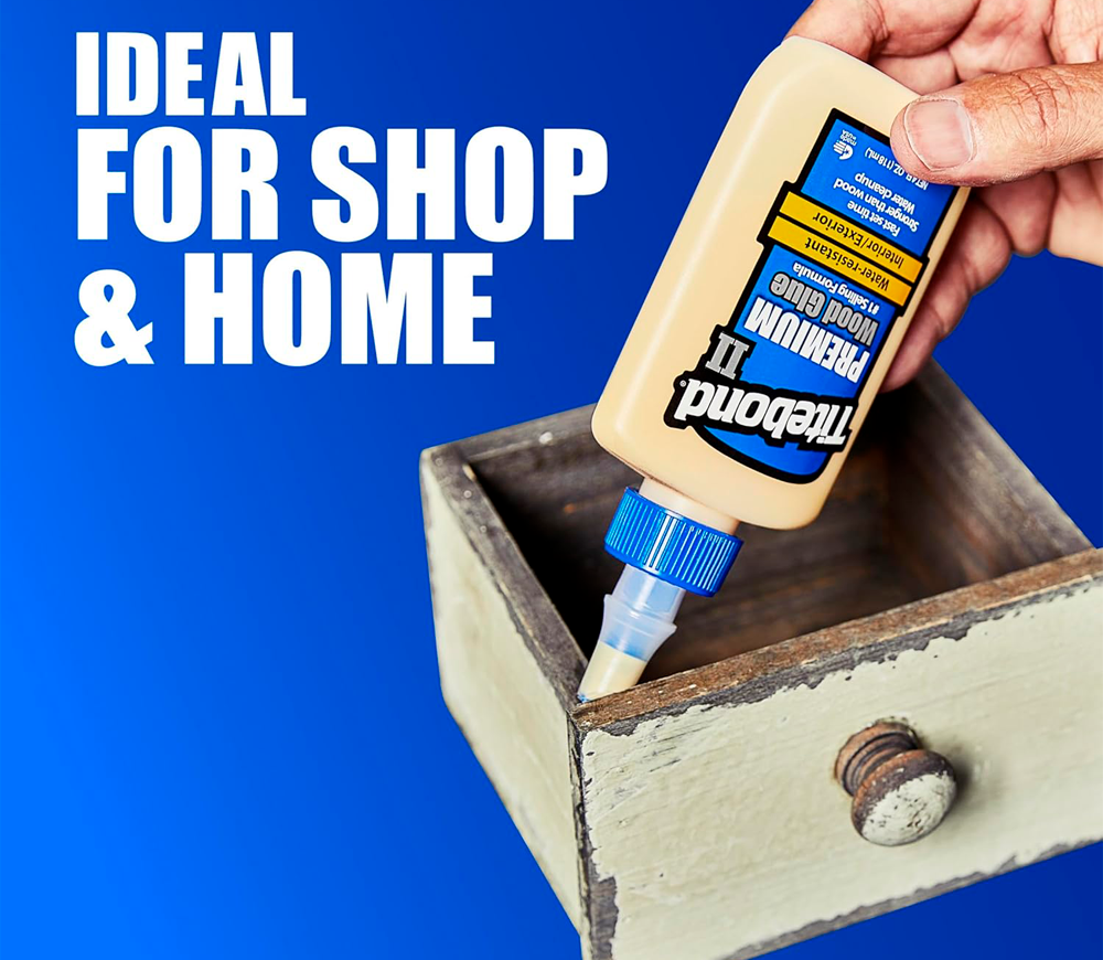 Adeziv pentru lemn PVA lichid Titebond II Premium Wood Glue 0.473L photo 3