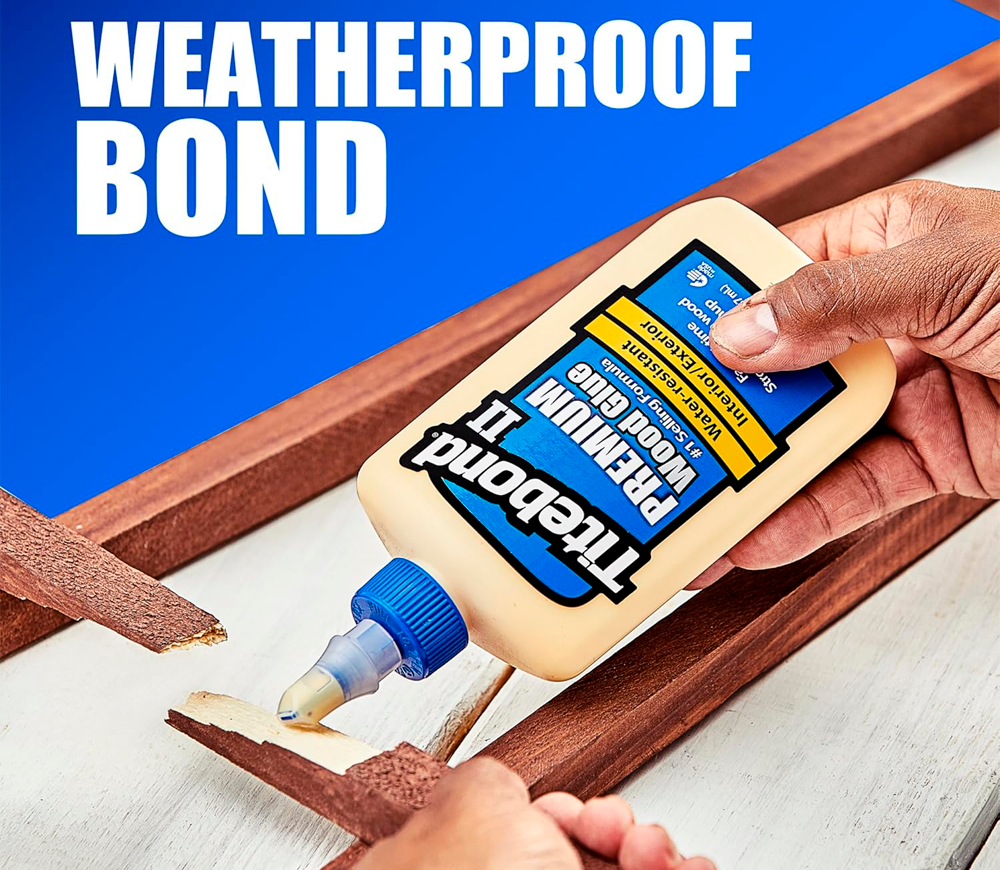 Adeziv pentru lemn PVA lichid Titebond II Premium Wood Glue 0.473L photo 4