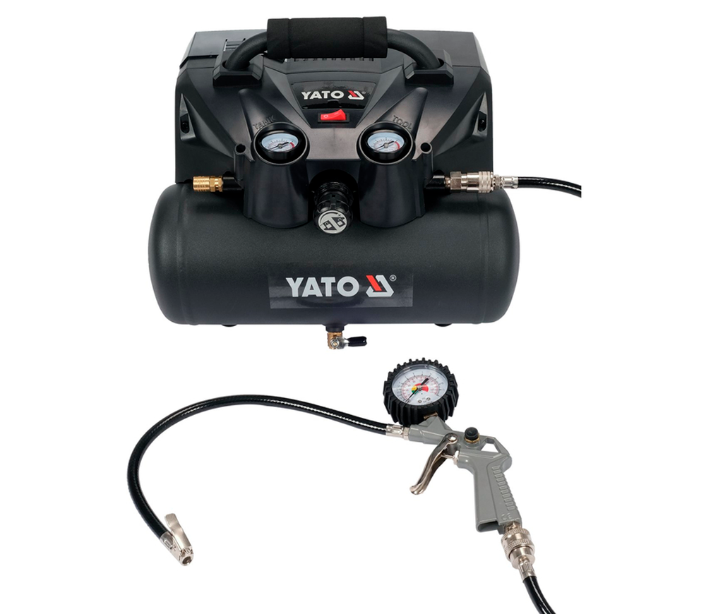 Compresor cu acumulator (fără bat) 36V YATO YT23242 98l/min 6L photo 0
