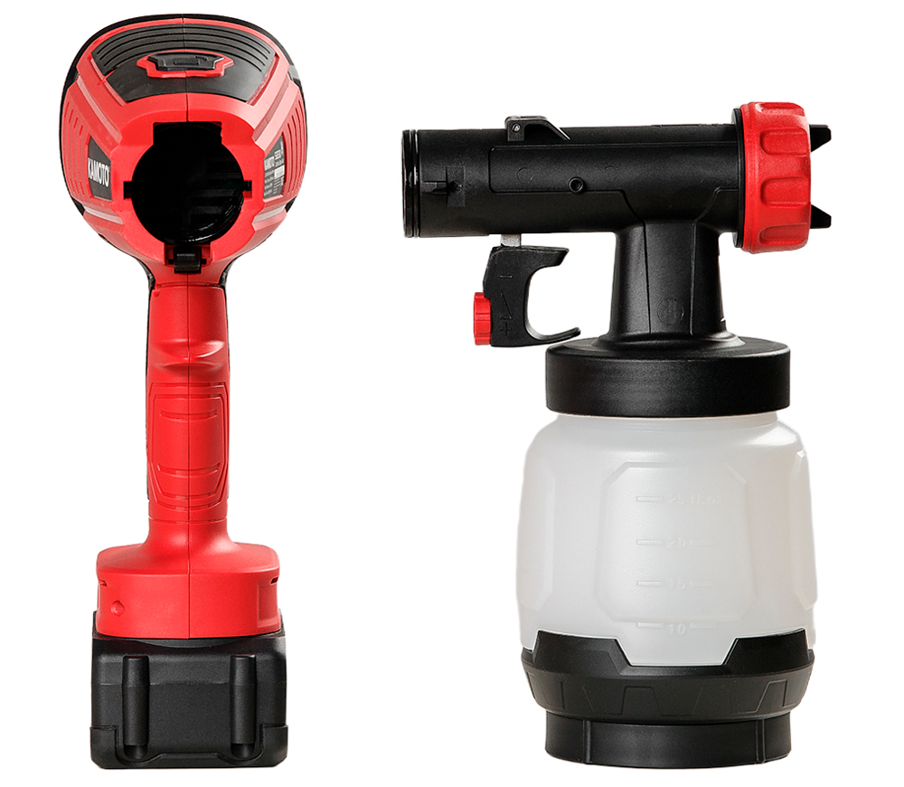 Pulverizator de vopsea fără fir (fara bat) KAMOTO SGB300 20V photo 2