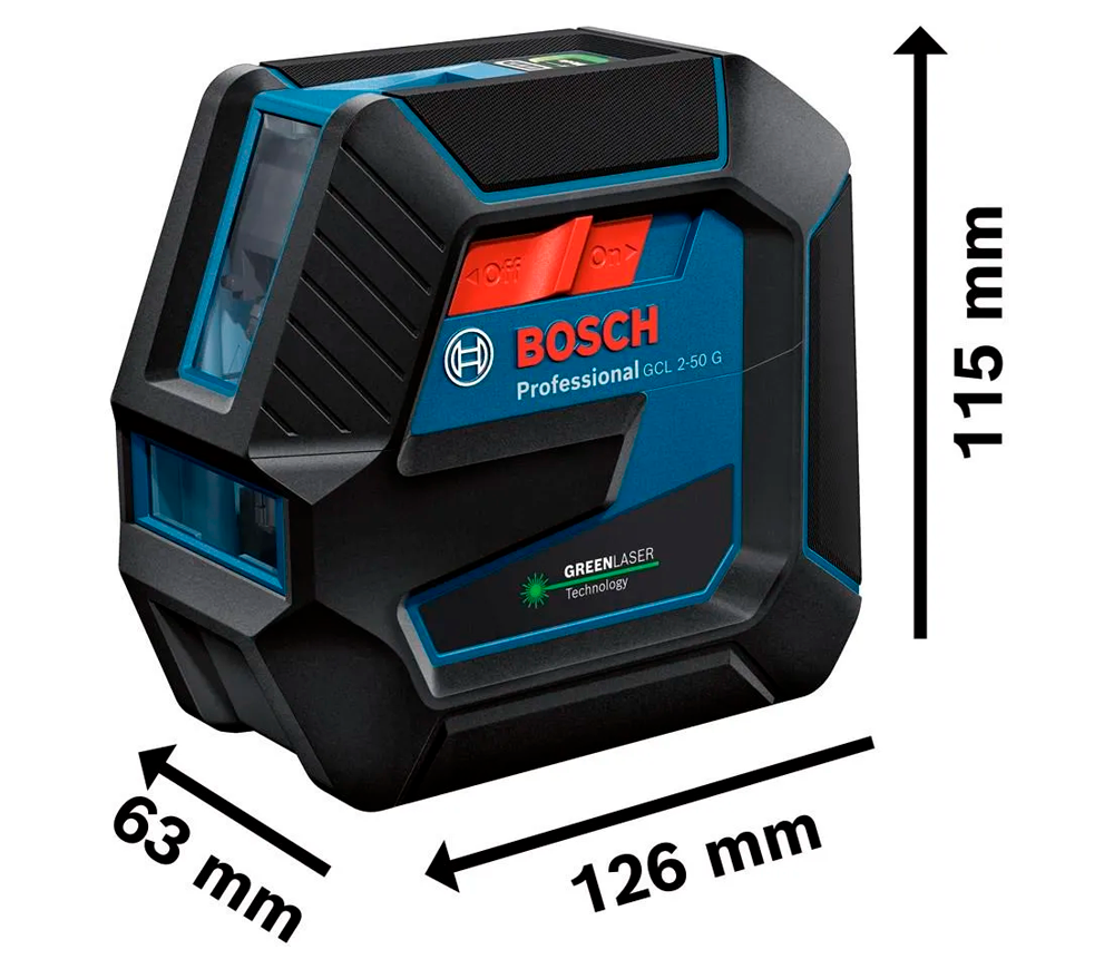 Nivelă cu laser BOSCH GCL 2-50 G (+Trepied) 2fascicole 15m photo 0