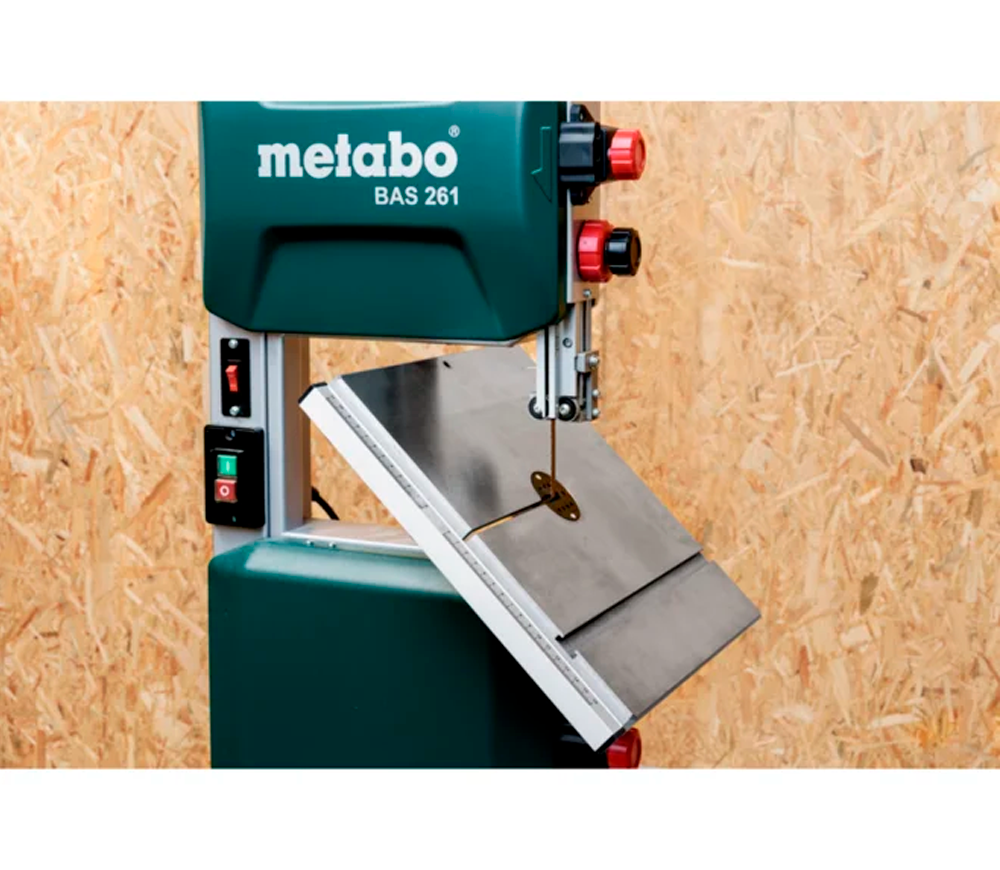 Fierăstrău cu bandă de masă METABO BAS 261 Precision 400w photo 3