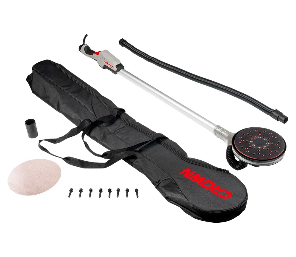 Mașină de șlefuit pereți extensibilă CROWN CT13714L TB 400w 225mm photo 6
