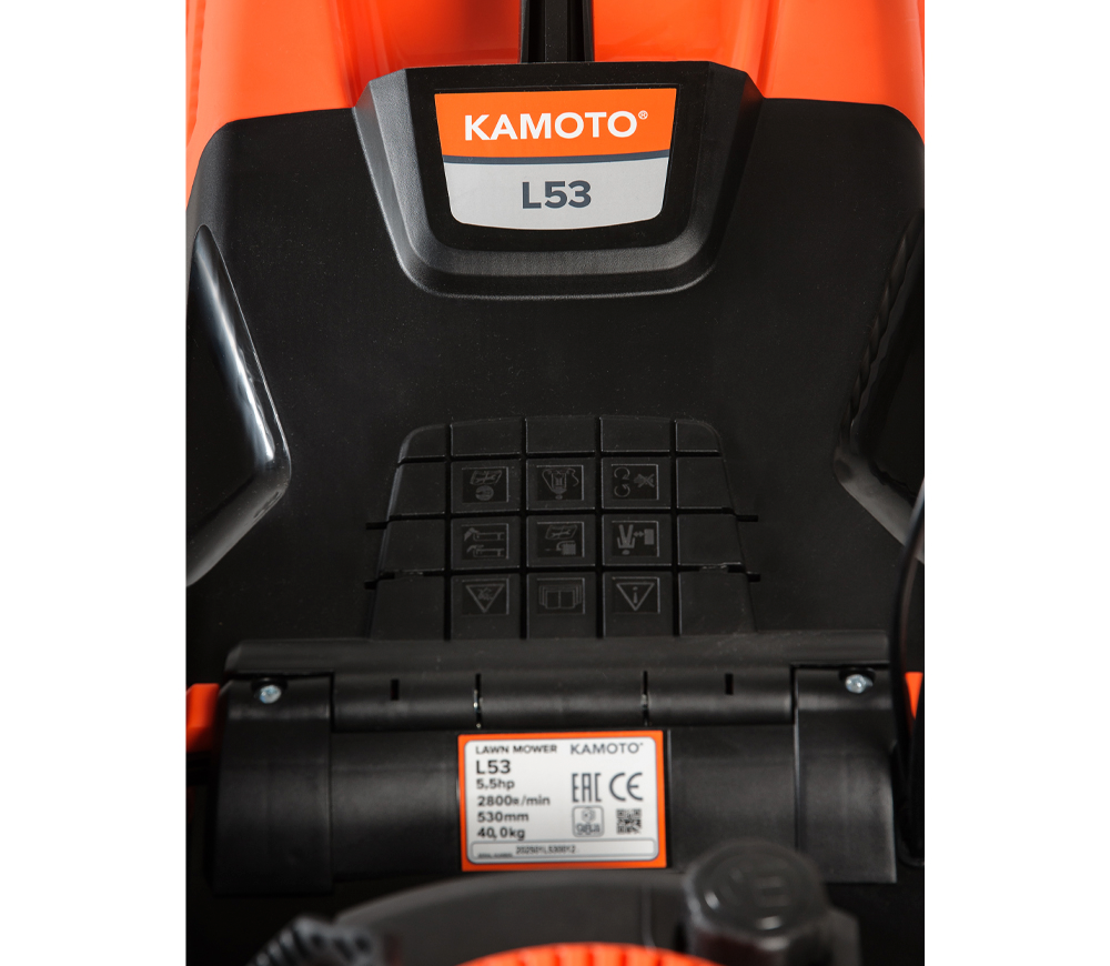 Газонокосилка бензиновая KAMOTO L53 530мм 5.5лс photo 2