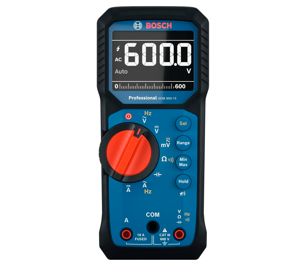 Multimetru digital BOSCH Bosch GDM 600-15 + MH 1 0/600V 0/10A photo 2