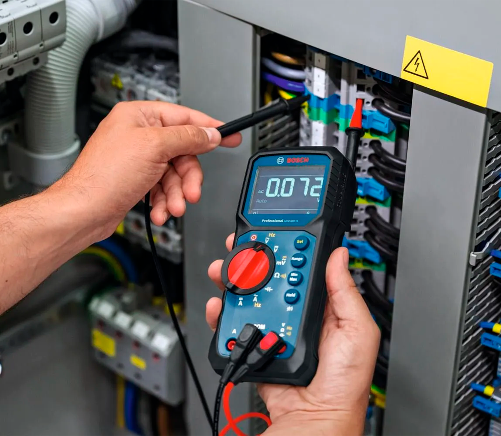 Multimetru digital BOSCH Bosch GDM 600-15 + MH 1 0/600V 0/10A photo 8