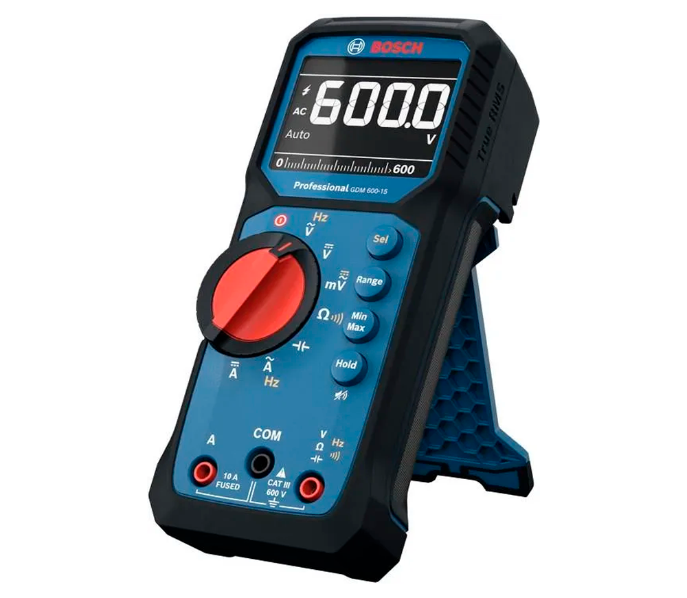 Multimetru digital BOSCH Bosch GDM 600-15 + MH 1 0/600V 0/10A photo