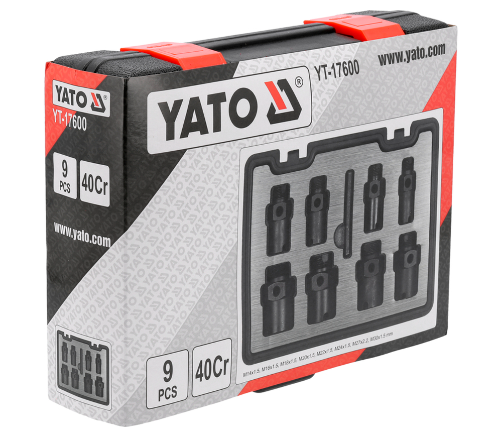 Set pentru refacerea filetelor YATO YT17600 M14-M30 1.5/2.2mm photo 2