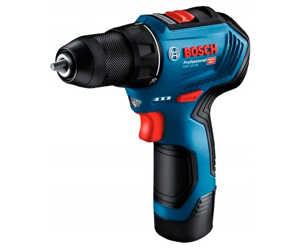Набор аккумуляторных инструментов BOSCH GWS 12V-76 + GSR 12V-30 Bosch Professional photo 1