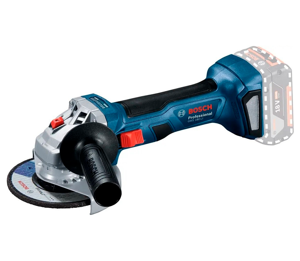 Набор аккумуляторных инструментов BOSCH GSR 18V-50 + GWS 180-Li Bosch Professional photo 3