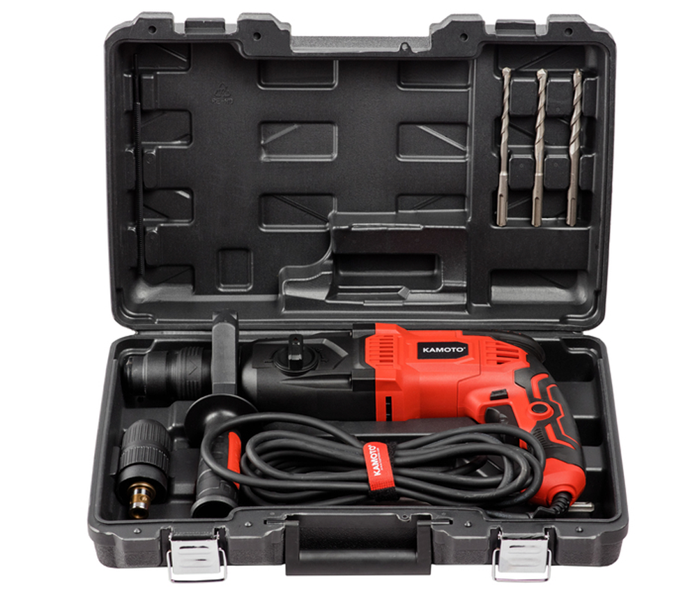 Перфоратор KAMOTO H1050Q 1050вт SDS-Plus/Быстрозажимной photo 8