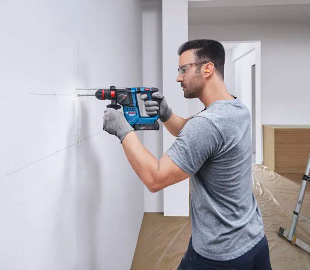 Перфоратор аккумуляторный BOSCH GBH 18V-18 X Professional 1.5Дж 18В photo 2
