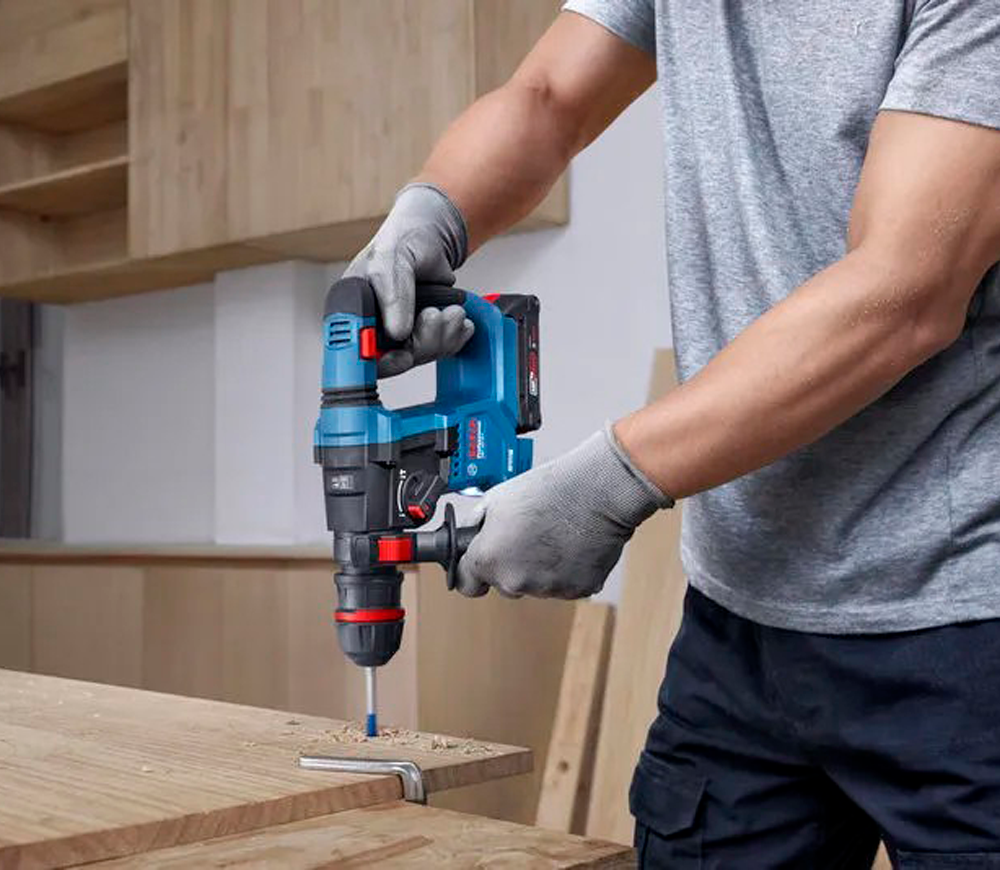 Перфоратор аккумуляторный BOSCH GBH 18V-18 X Professional 1.5Дж 18В photo 3