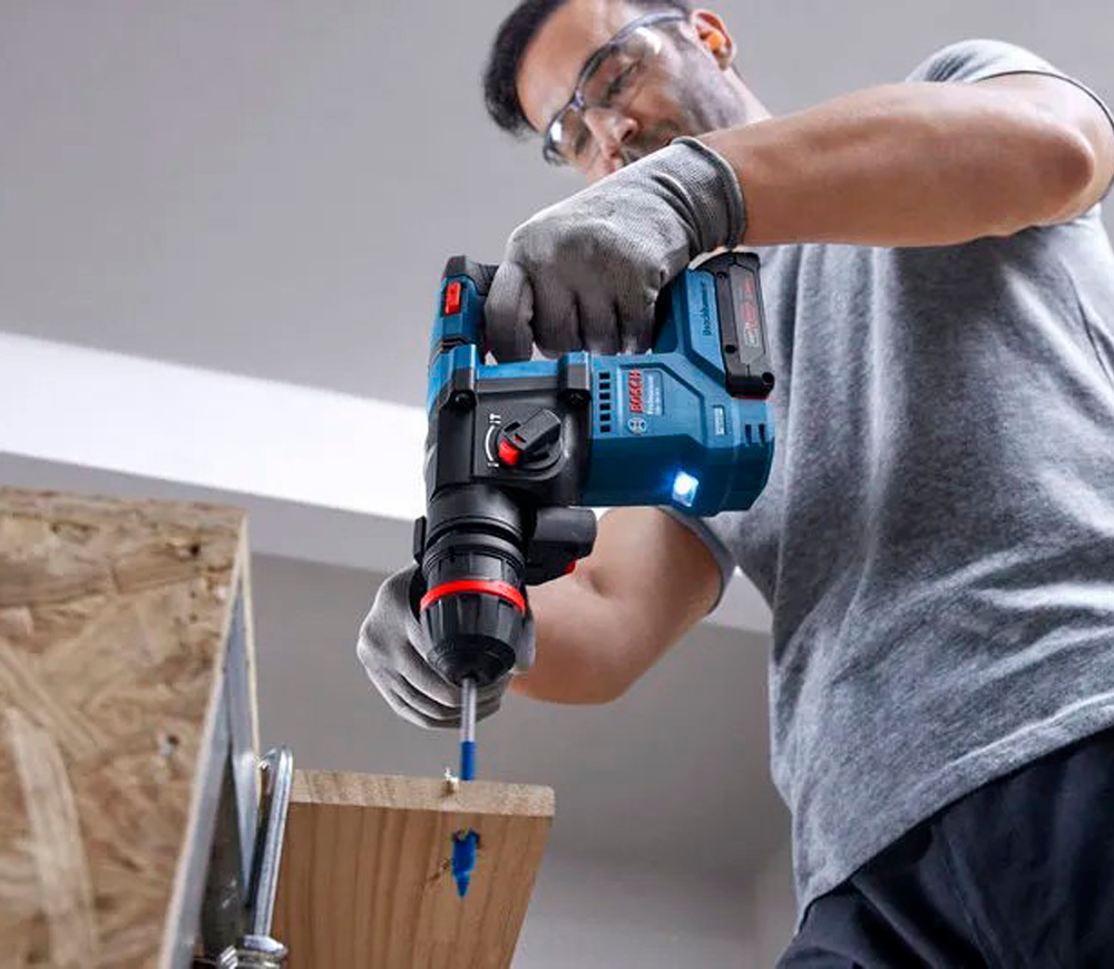 Перфоратор аккумуляторный BOSCH GBH 18V-18 X Professional 1.5Дж 18В photo 4