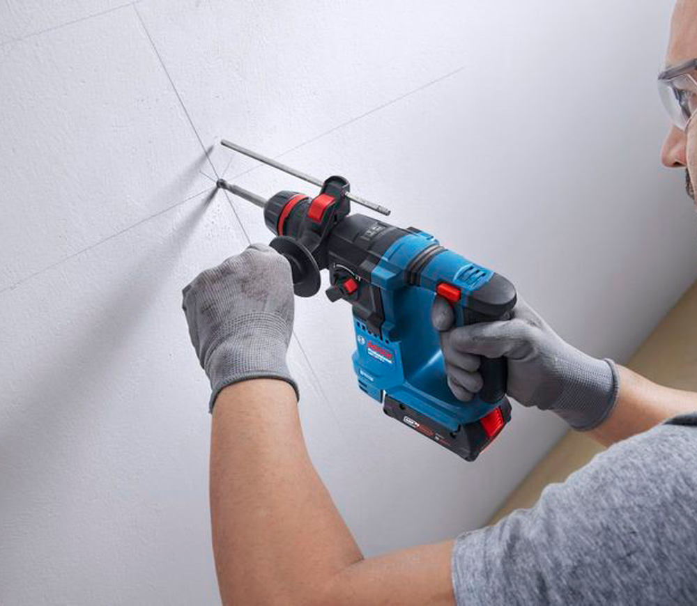 Перфоратор аккумуляторный BOSCH GBH 18V-18 X Professional 1.5Дж 18В photo 6
