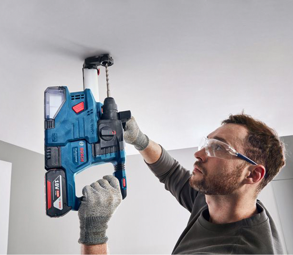 Перфоратор аккумуляторный BOSCH GBH 185-LI 1.9Дж 18В 4Ач photo 2