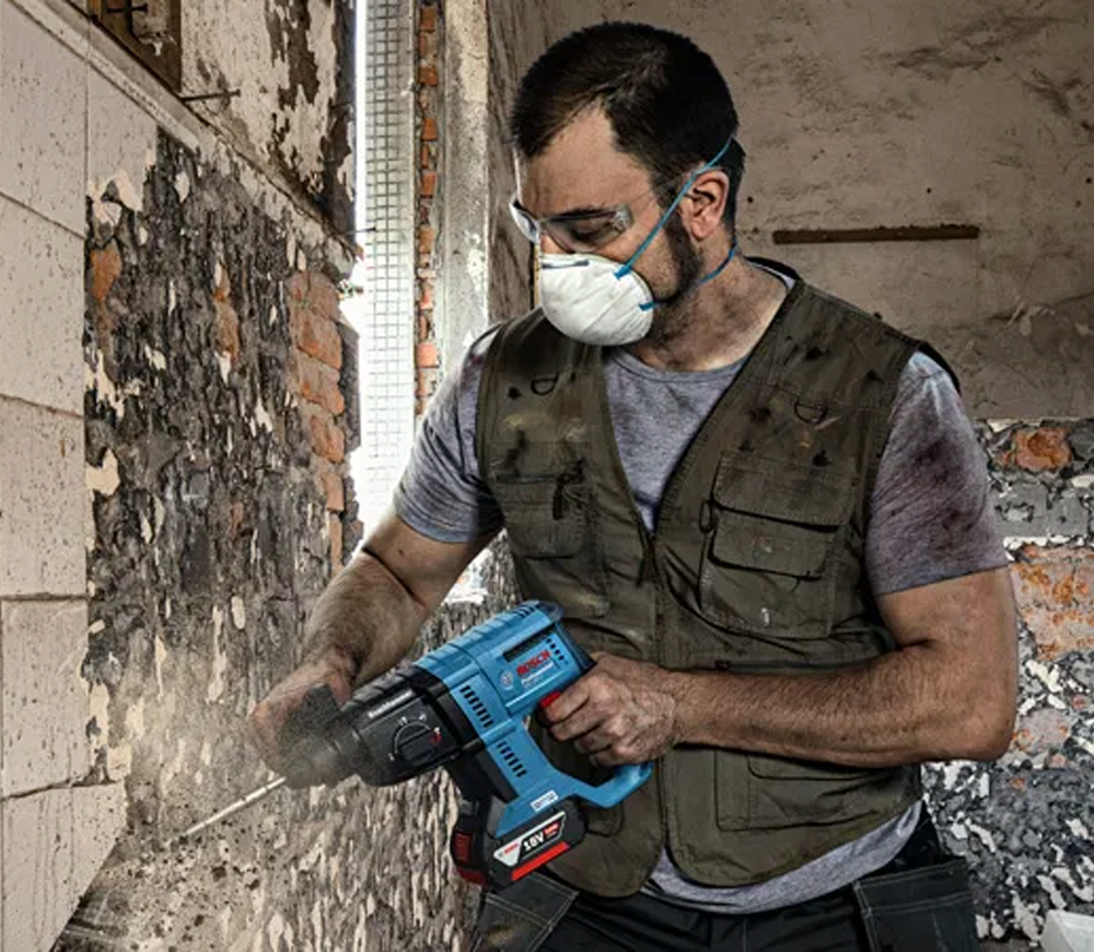 Перфоратор аккумуляторный BOSCH GBH 18V-21 (Solo) 2Дж 18В photo 3