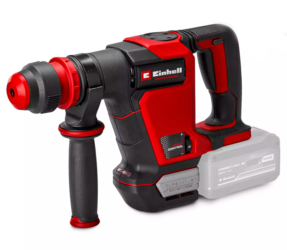 Ciocan rotopercutor cu acumulator (fara bat) EINHELL TP-DH 18/4 Li BL - Solo 4J 18V photo 0