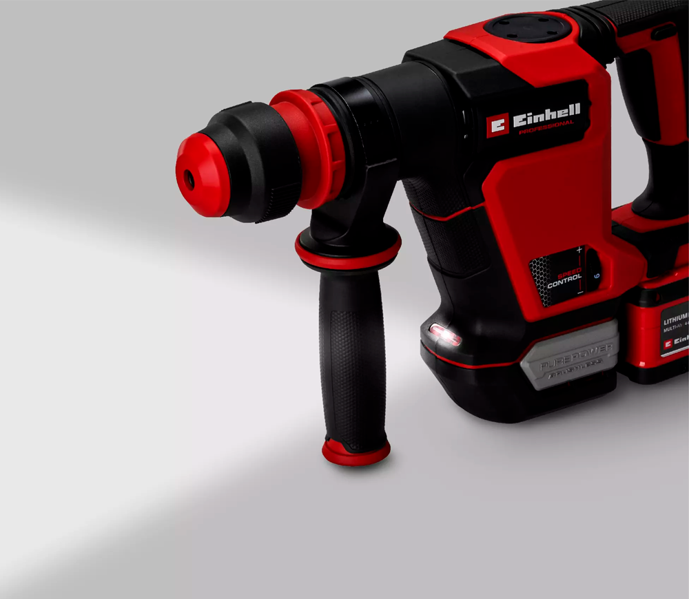 Ciocan rotopercutor cu acumulator (fara bat) EINHELL TP-DH 18/4 Li BL - Solo 4J 18V photo 4