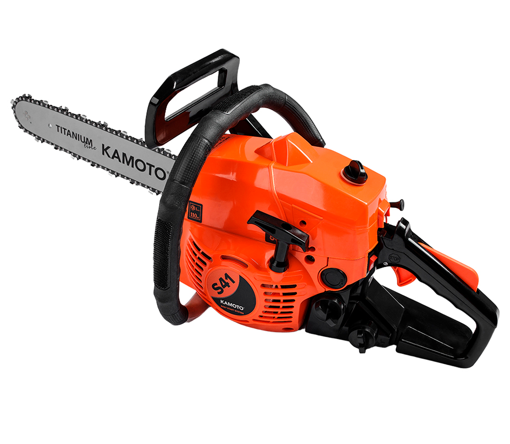 Цепная пила бензиновая KAMOTO S41 400мм 41см3 photo 1