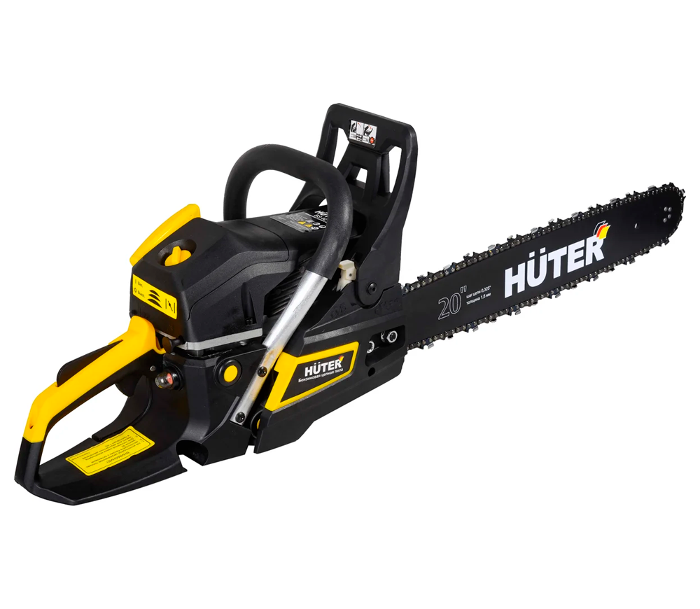 Цепная пила бензиновая HUTER BS-62 500мм 58см3 photo 1
