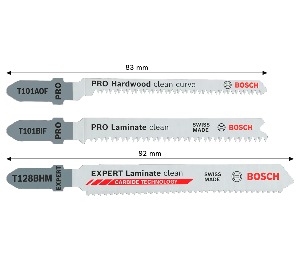 Set lame ferestrău pendular BOSCH Bosch PRO "Laminate" 83/92mm Laminat photo 0