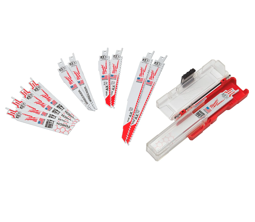 Set pânze pentru ferăstrău sabie MILWAUKEE SAWZALL Blade Set 150/230mm Lemn/Plastic/Metal photo