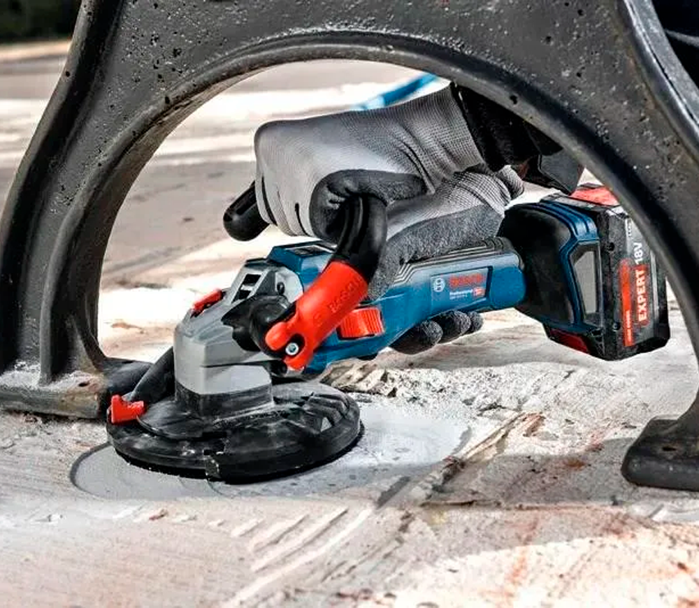 Șlefuitor de beton Bosch GBR 18V-15 S Professional (Solo) photo 6