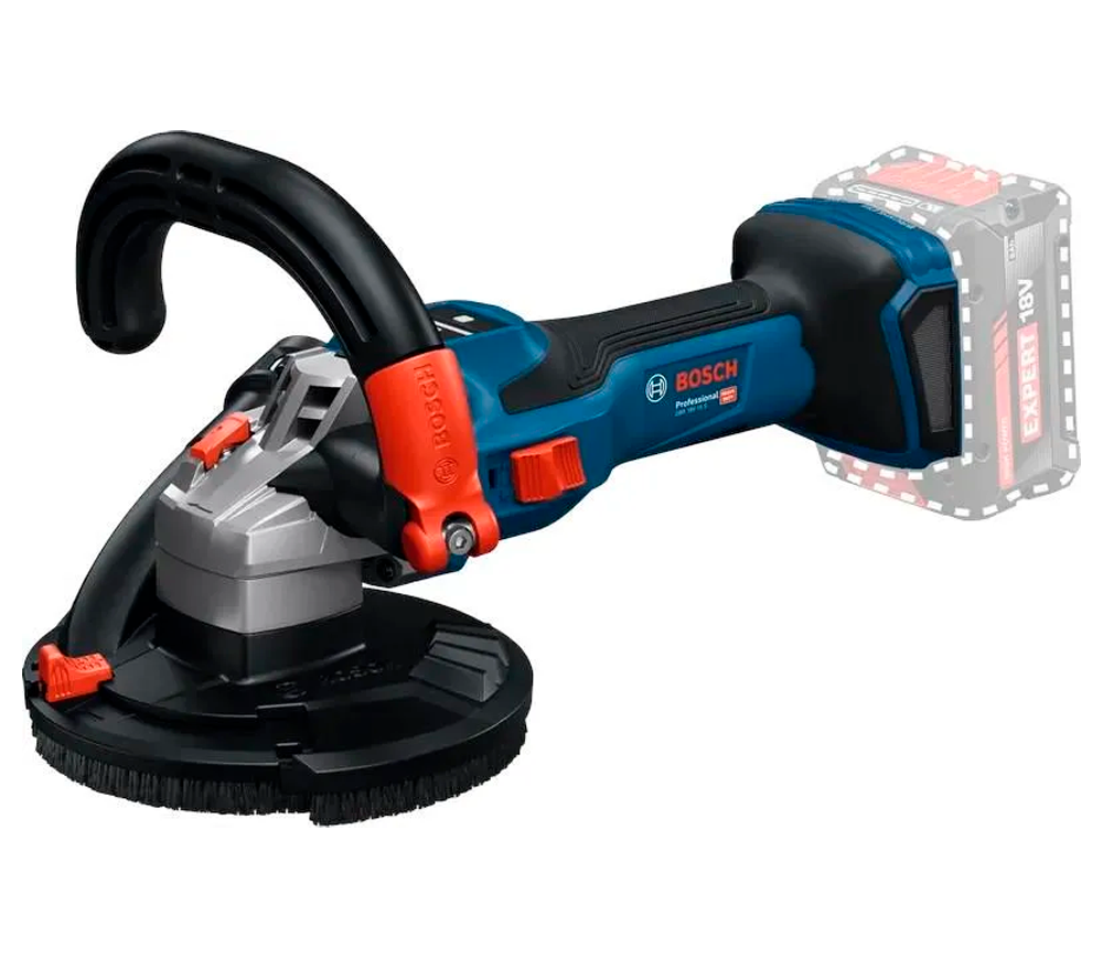 Șlefuitor de beton Bosch GBR 18V-15 S Professional (Solo) photo