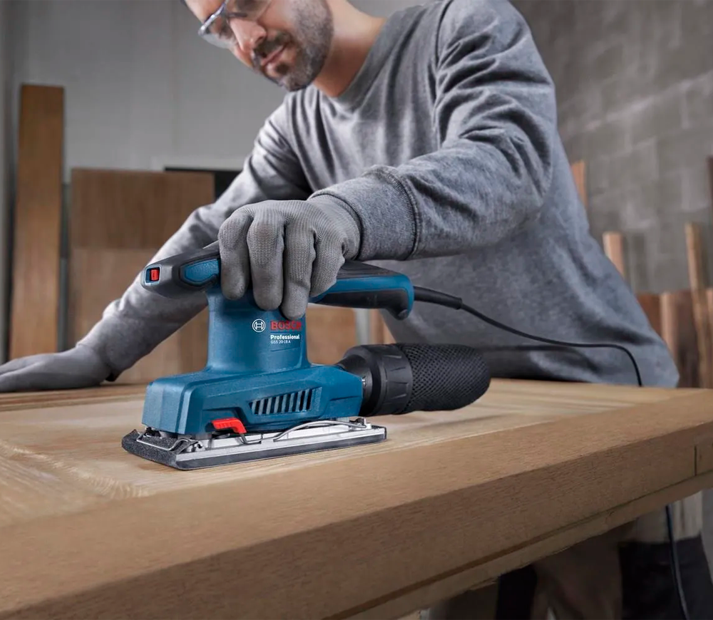 Mașină de șlefuit cu vibrații BOSCH GSS 20-18 A Professional 200w photo 3