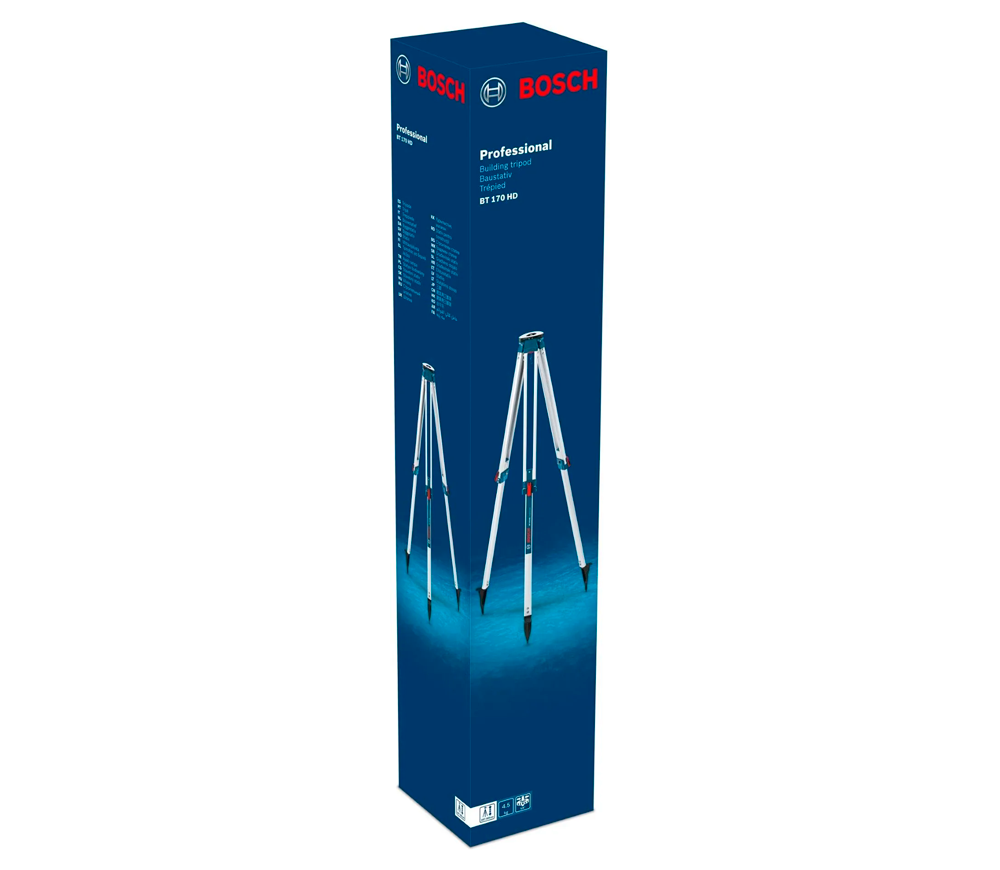 Штатив для нивелира BOSCH BT 170 HD 1.65m 5/8" photo 1