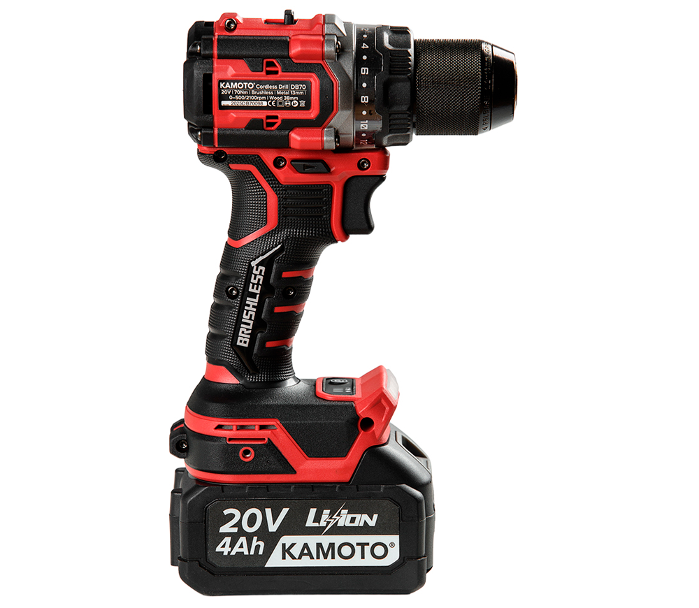 Mașină de înșurubat cu acumulator (fără bat) KAMOTO DB70 20V photo 1
