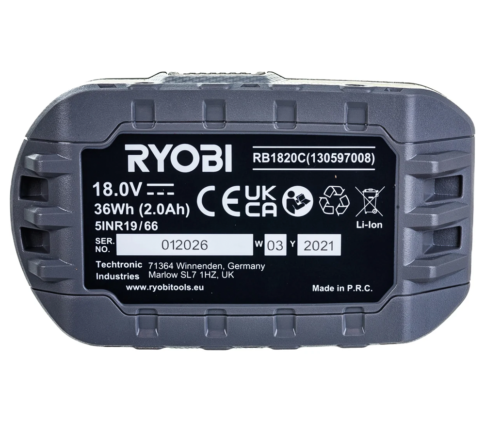 Acumulator RYOBI RB1820C Titular 18V 2Ah photo 2