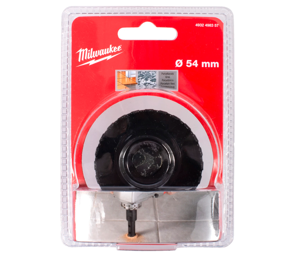 Carotă de găurit MILWAUKEE DIAMOND MAX Diamantată 54mm photo 0