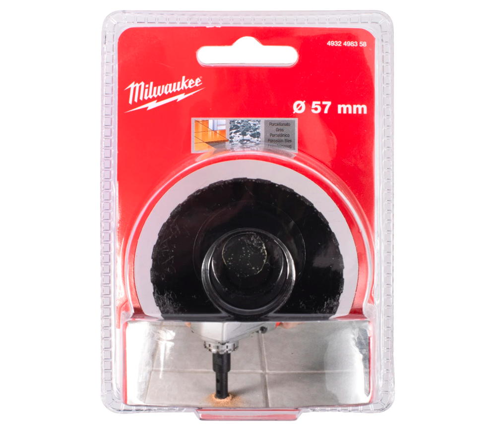 Carotă de găurit MILWAUKEE DIAMOND MAX Diamantată 57mm photo 0